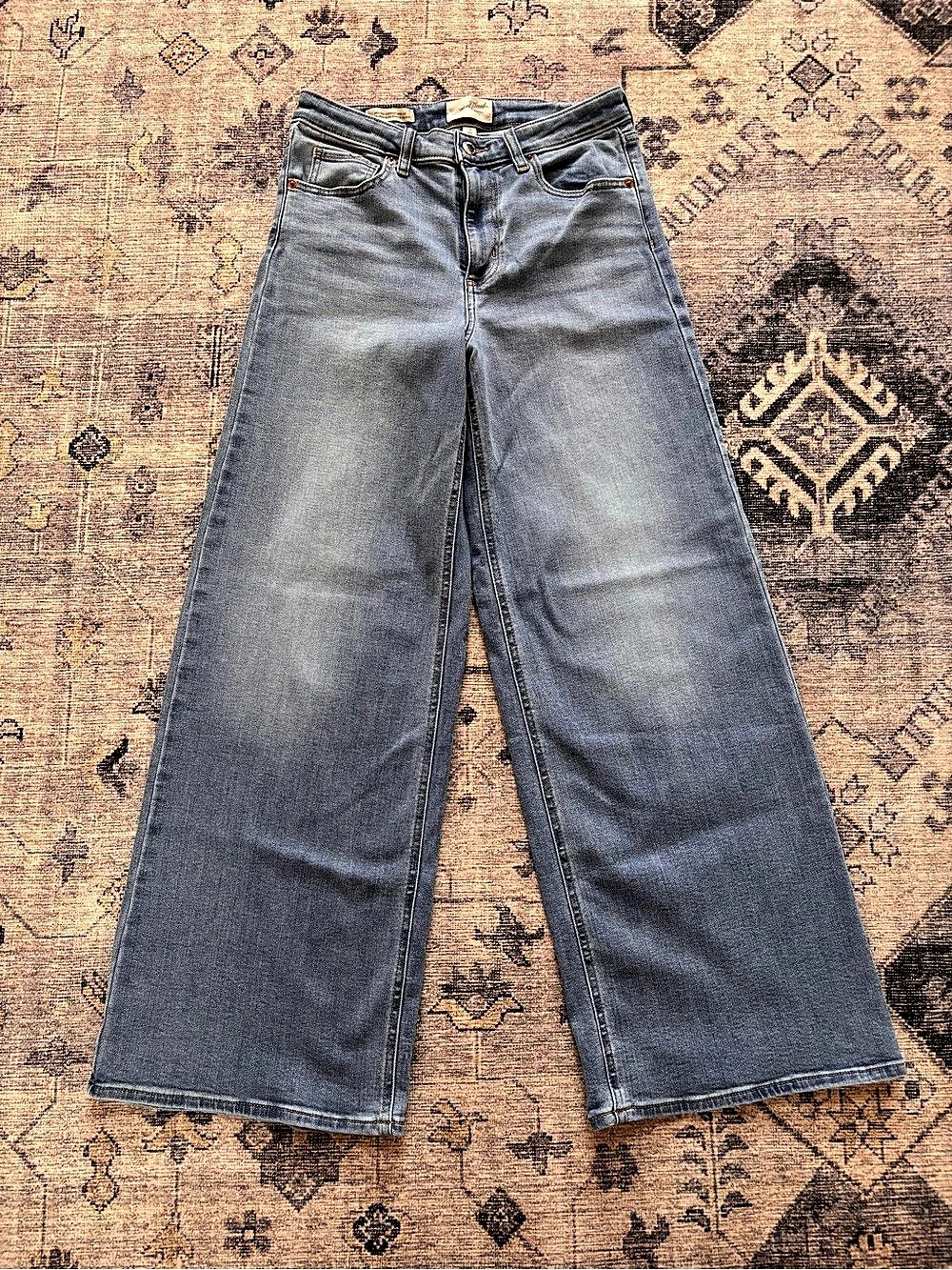 Universal Thread High Rise Everyday Wide Leg Jeans Blue 10R